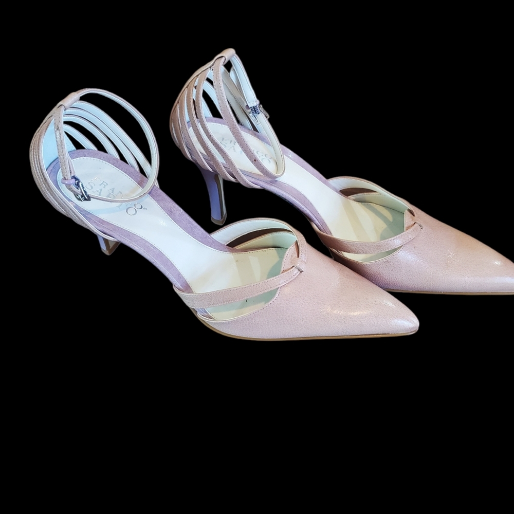 Pink Closed-toe Pumps